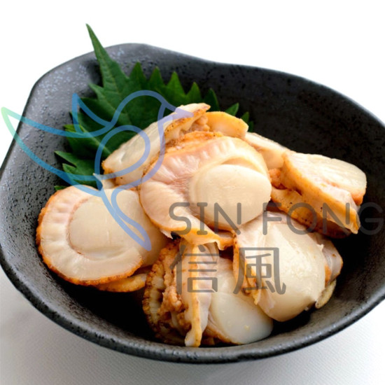 【信風】－I4帆立貝／超商799免運／冷凍宅配／海鮮／凍煮裙邊貝／小家庭／料理食材／干貝／加熱即食／冷凍食品