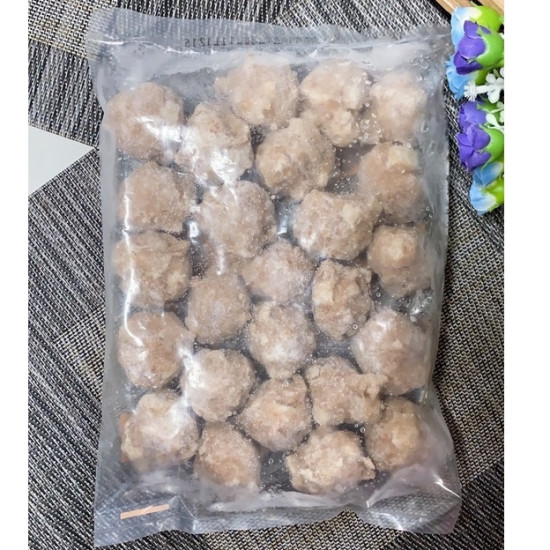 【信風】－F8芋頭貢丸／滿額2000免運／火鍋料／貢丸／餐廳／小家庭／真空包裝／料理包／調理包／加熱即食／冷凍食品