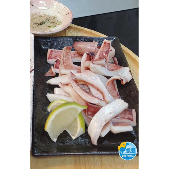【信風】－l3魷魚清肉切片160g/超商799免運／冷凍宅配／海鮮／生鮮／退冰即食/料理包／調理包／加熱即食／冷凍食品