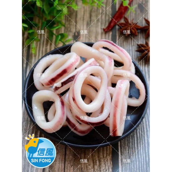 【信風】－G17帶皮魷魚圈/超商799免運／冷凍宅配／海鮮／生鮮／退冰即食/料理包／調理包／加熱即食／冷凍食品