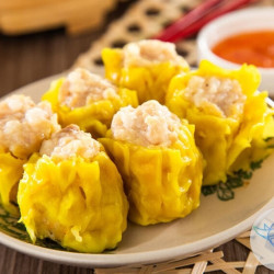 【信風】－A82港式咖哩燒賣／超商799免運／冷凍宅配／小家庭／蒸品／港式點心／餅皮／食材／料理調理／加熱即食／冷凍