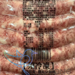 【信風】－B5蒜味香腸／超商799免運／冷凍宅配／烤肉／燒烤／BBQ／餐廳／真空包裝／料理包／調理包／加熱即食／冷凍食品